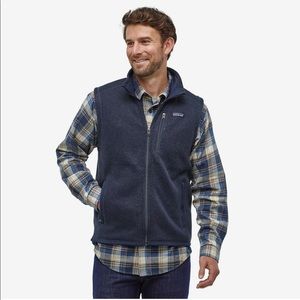 Patagonia Blue vest, full zip up, never worn